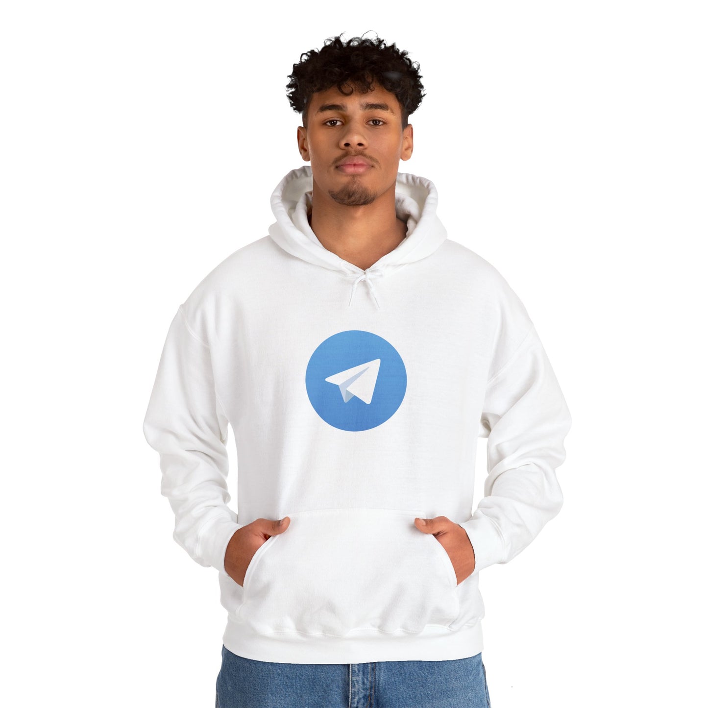 Telegram Adult Hoodie