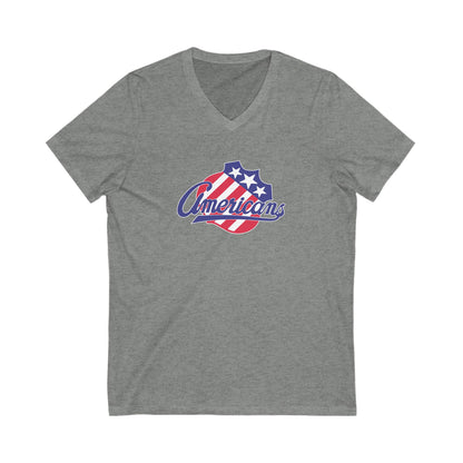 Rochester Americans Adult V-Neck T-Shirt