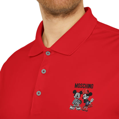 Moschino Minnie And Mickie Mouse Adidas Performance Polo