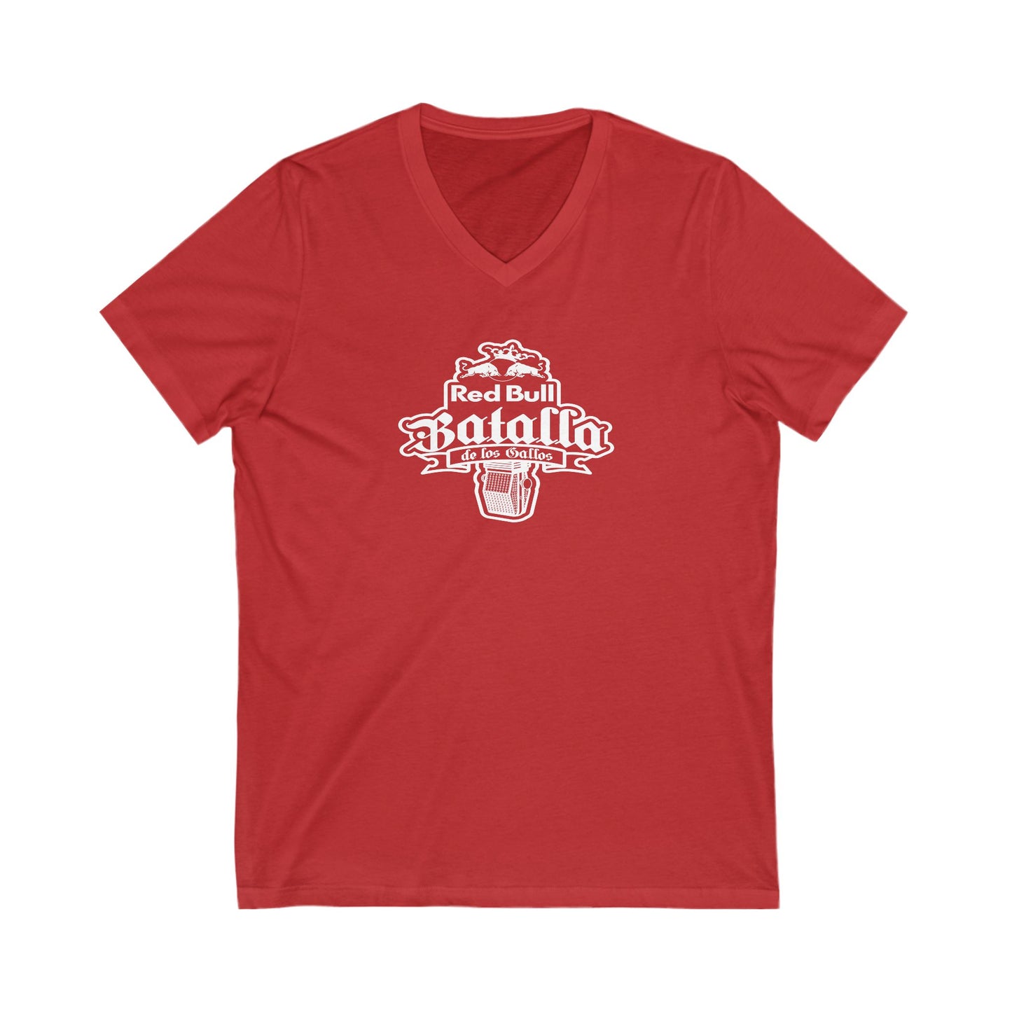 Red Bull Adult V-Neck T-Shirt