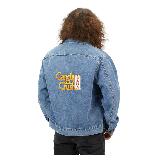 Candy Crush Saga Adult Denim Jacket