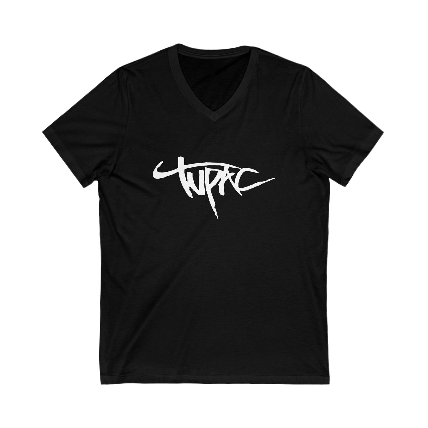 2-Pac Adult V-Neck T-Shirt