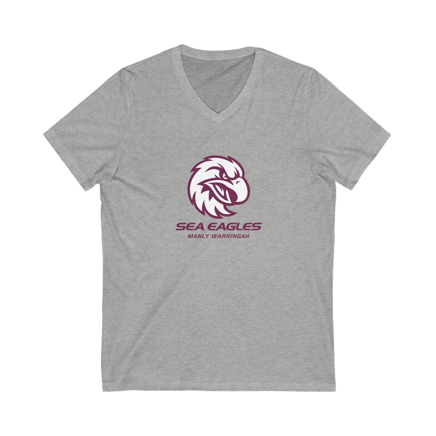 Manly Warringah Sea Eagles Adult V-Neck T-Shirt