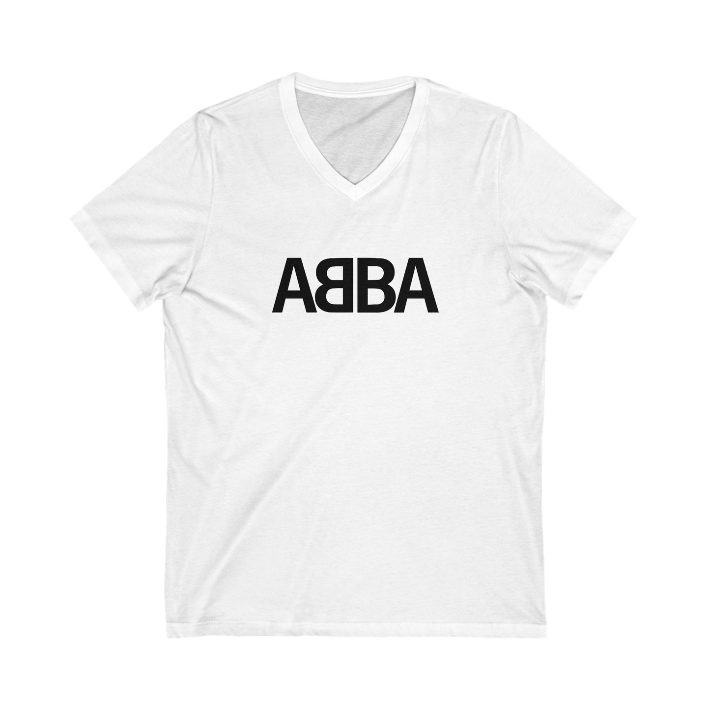 ABBA Adult V-Neck T-Shirt