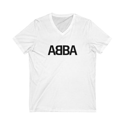 ABBA Adult V-Neck T-Shirt