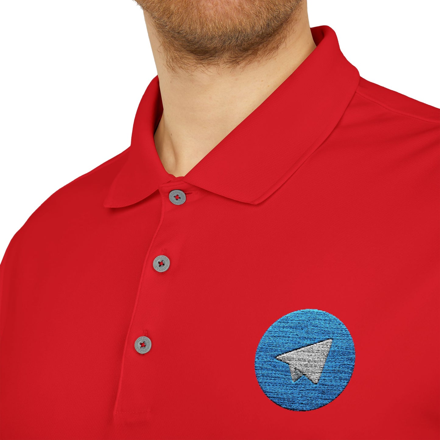 Telegram Adidas Performance Polo