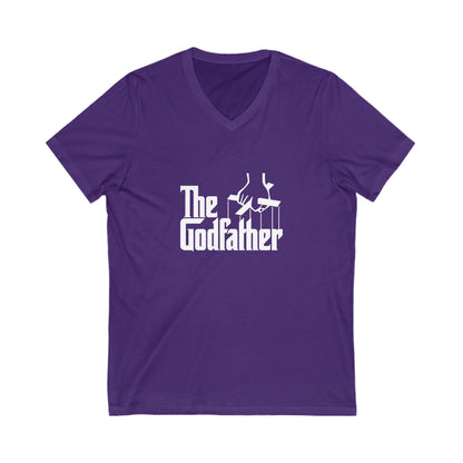 The GodFather Adult V-Neck T-Shirt