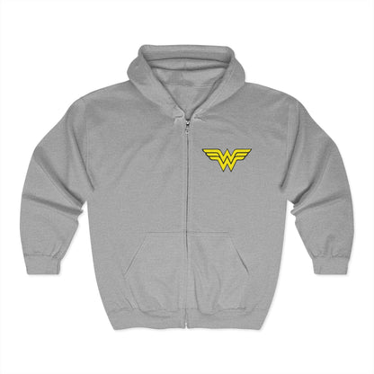 Wonder Woman Adult Zip-Up Hoodie