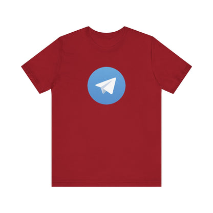 Telegram Adult T-Shirt