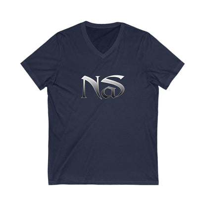 NAS Adult V-Neck T-Shirt