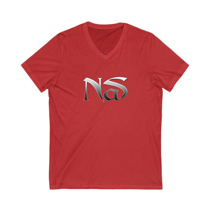 NAS Adult V-Neck T-Shirt