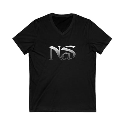 NAS Adult V-Neck T-Shirt