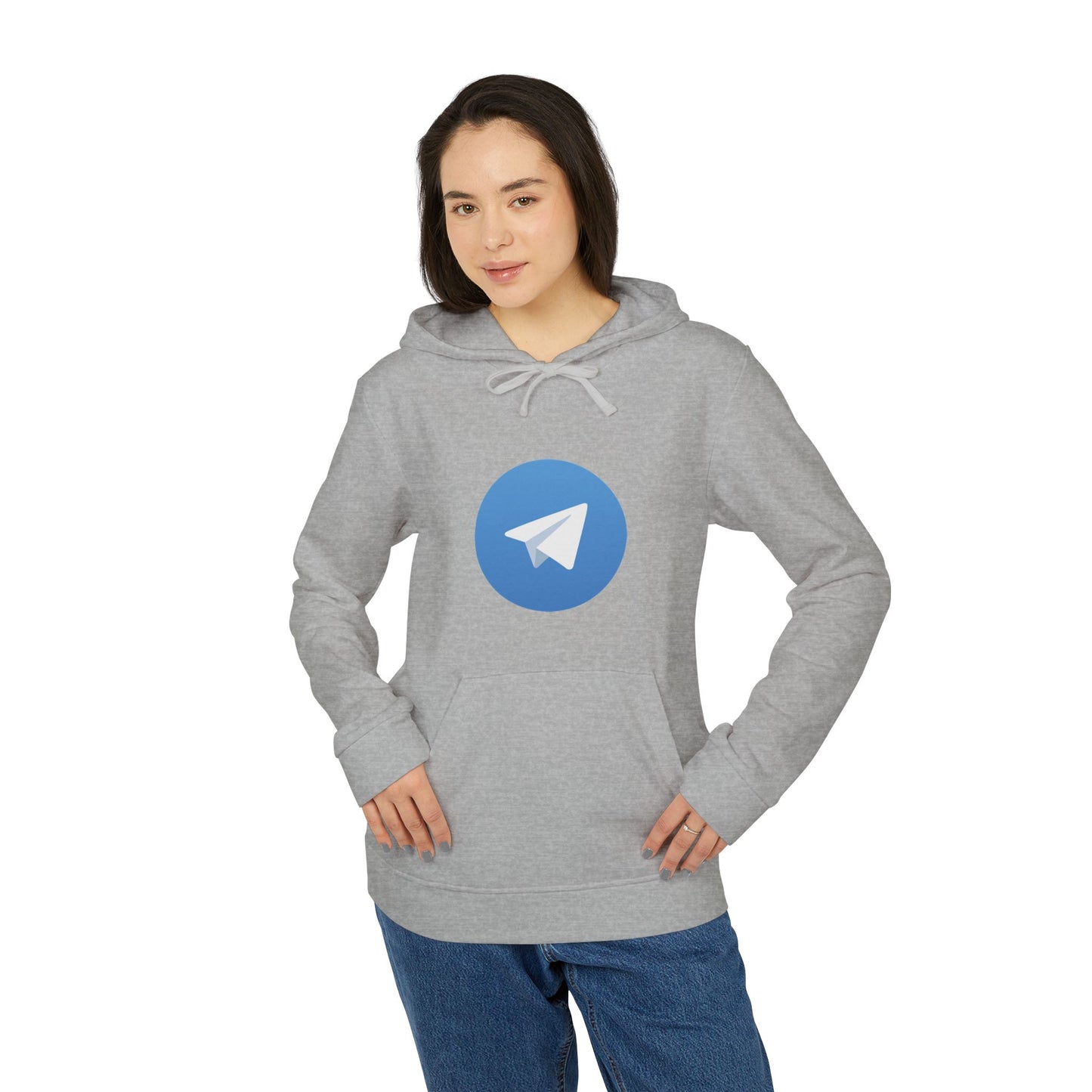 Telegram Adidas Adult Hoodie