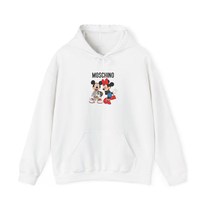 Moschino Minnie And Mickie Mouse Adult Hoodie