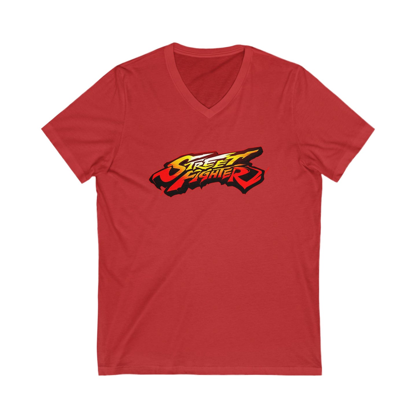 Street Fighter V-Neck T-Shirt