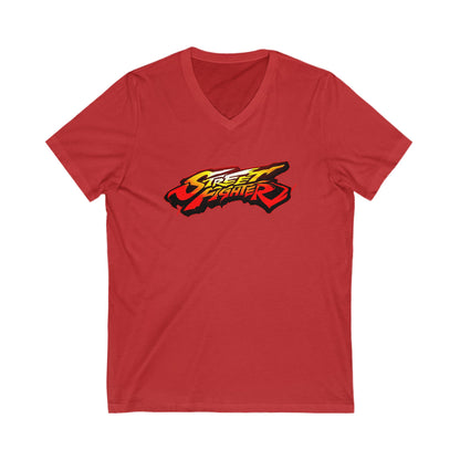 Street Fighter V-Neck T-Shirt