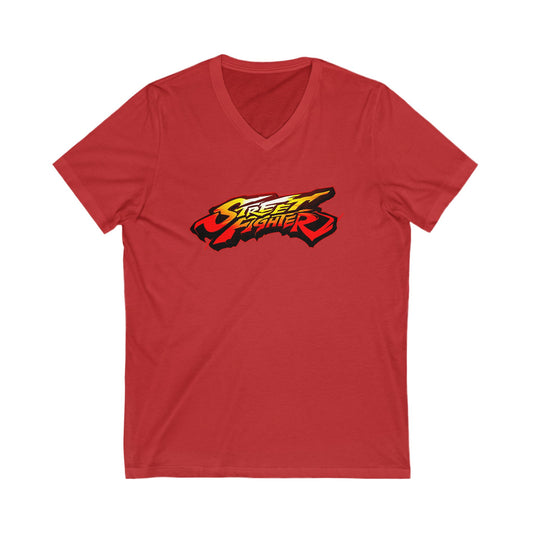 Street Fighter V-Neck T-Shirt