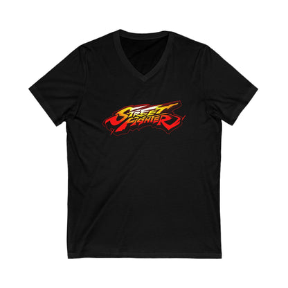 Street Fighter V-Neck T-Shirt