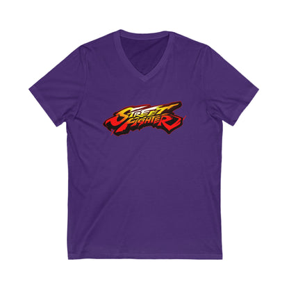 Street Fighter V-Neck T-Shirt