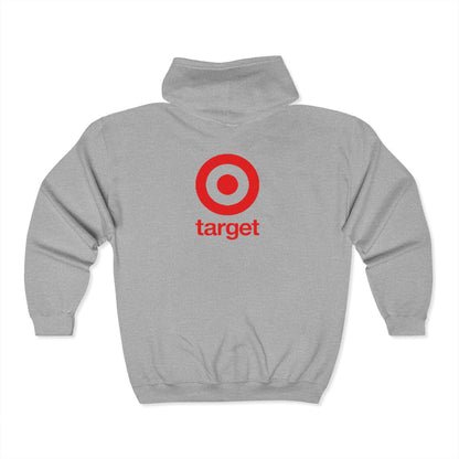 Target Adult Zip-Up Hoodie