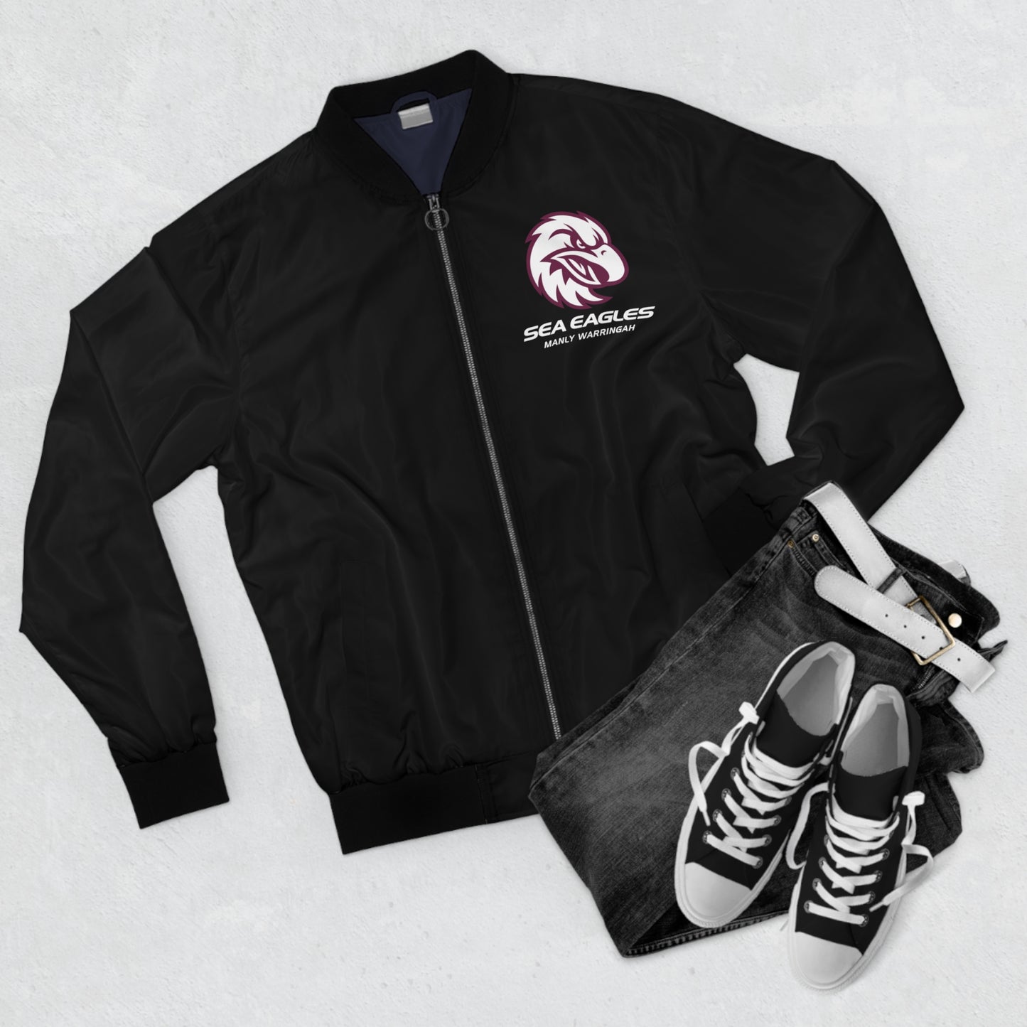 Manly Warringah Sea Eagles Men's Bomber Jacket