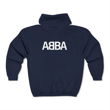 ABBA Adult Zip-Up Hoodie