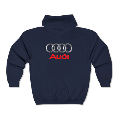 Audi Adult Zip-Up Hoodie