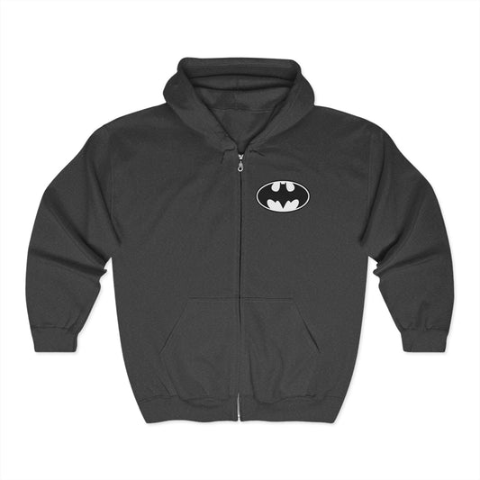 Batman Adult Zip-Up Hoodie