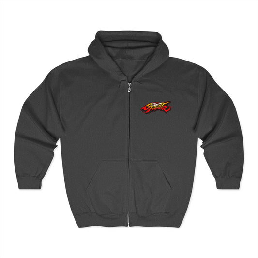 Street Fighter Adult Zip-Up Hoodie