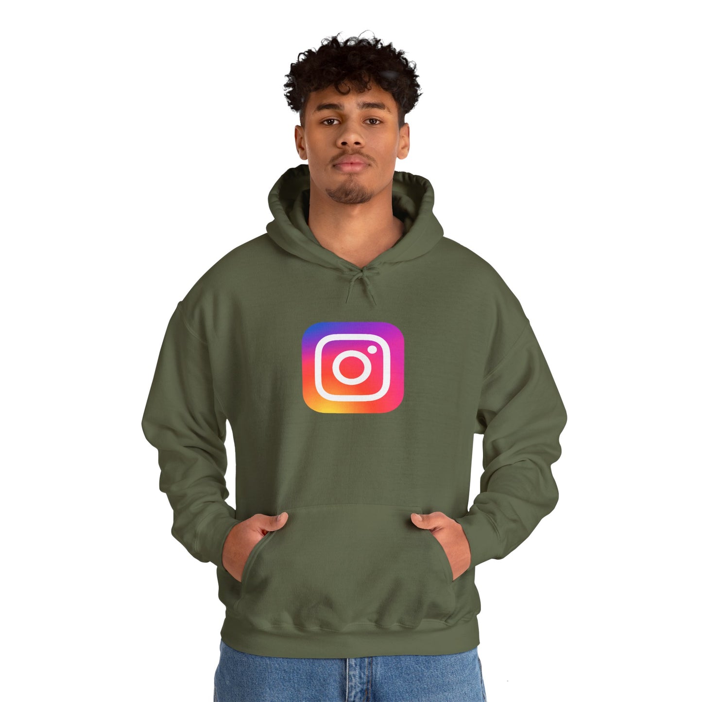 Instagram Adult Hoodie