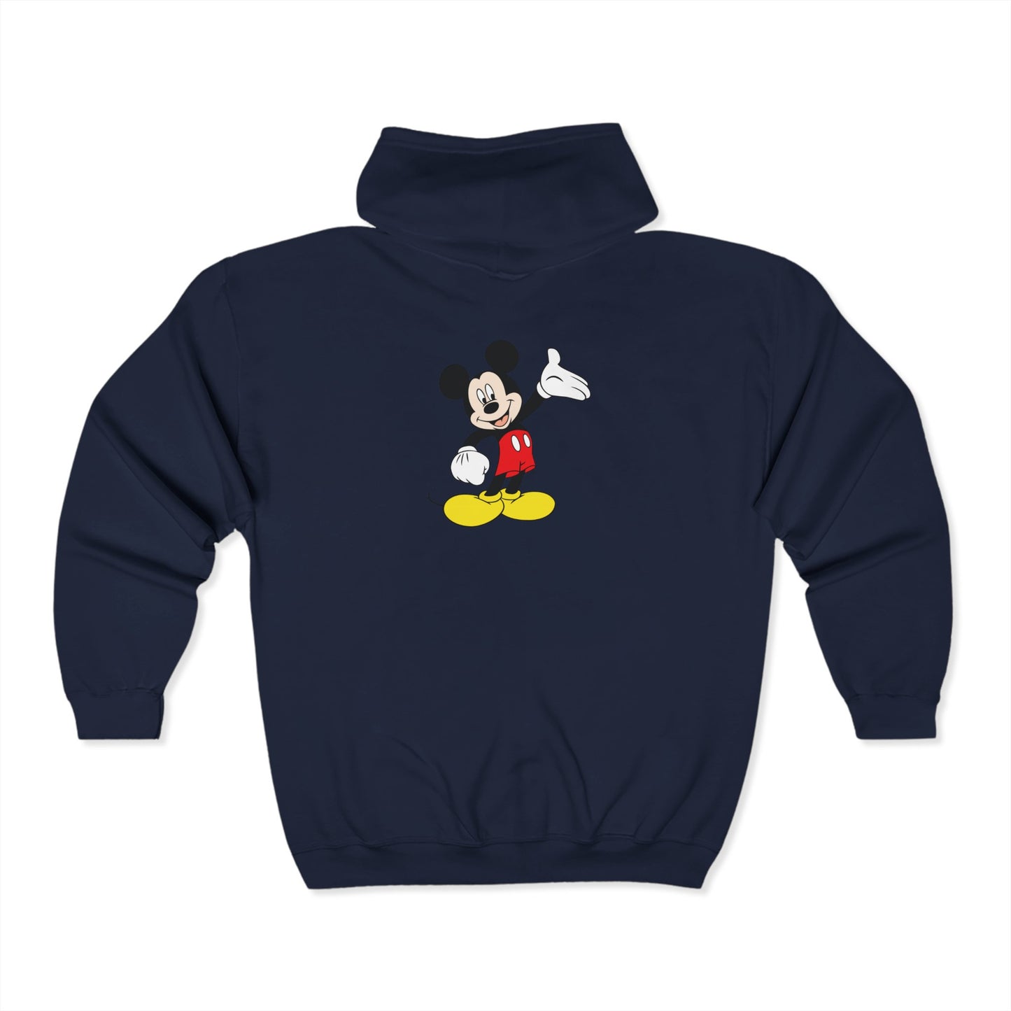 Mickie Mouse Adult Zip-Up Hoodie