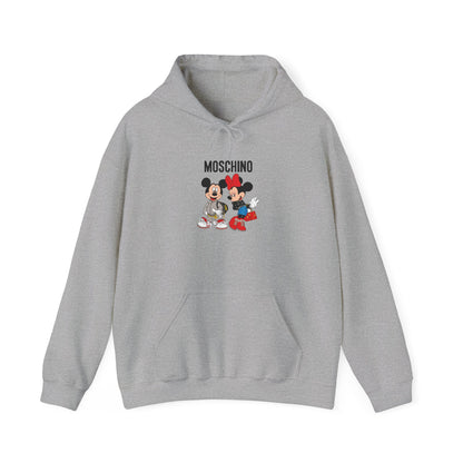 Moschino Minnie And Mickie Mouse Adult Hoodie