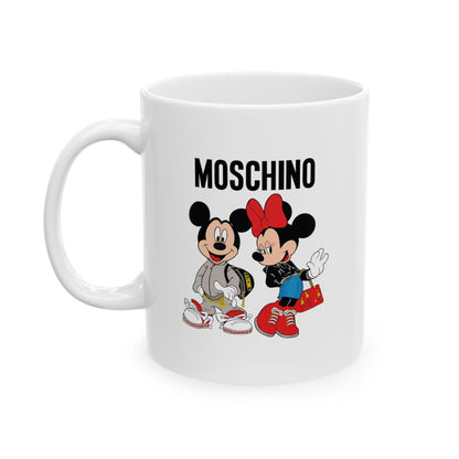 Moschino Minnie And Mickie Mouse Ceramic Mug