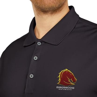 Broncos Brisbane Adidas Performance Polo