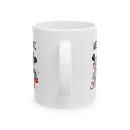 Moschino Minnie And Mickie Mouse Ceramic Mug