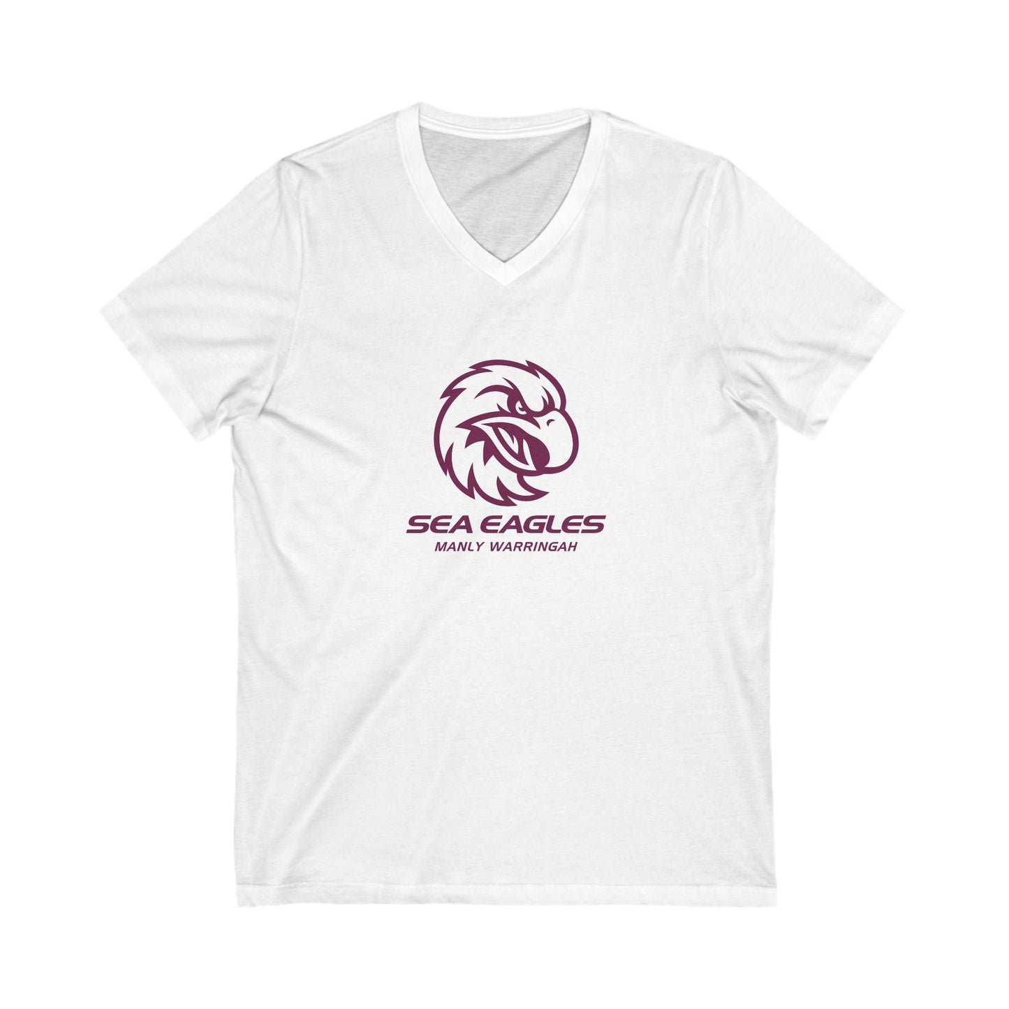 Manly Warringah Sea Eagles Adult V-Neck T-Shirt