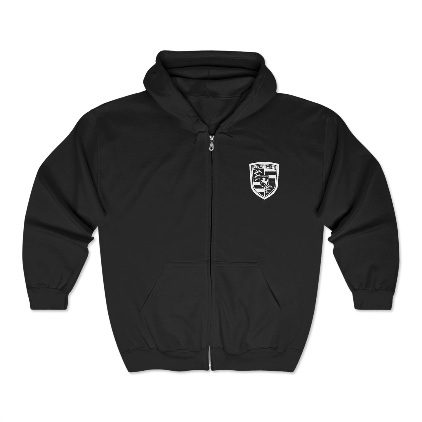 Porsche Adult Zip-Up Hoodie