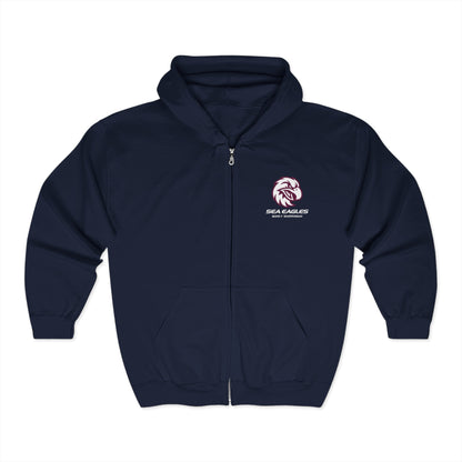 Manly Warringah Sea Eagles Adult Zip-Up Hoodie