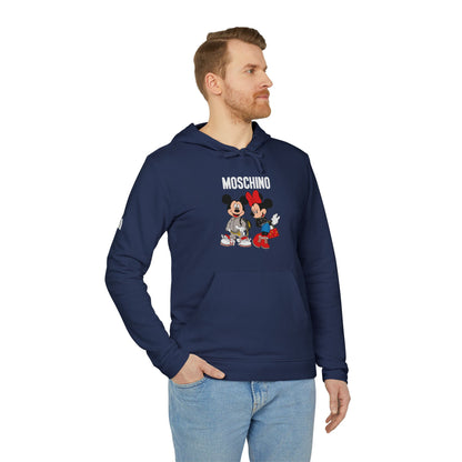 Moschino Minnie And Mickie Mouse Adidas Adult Hoodie