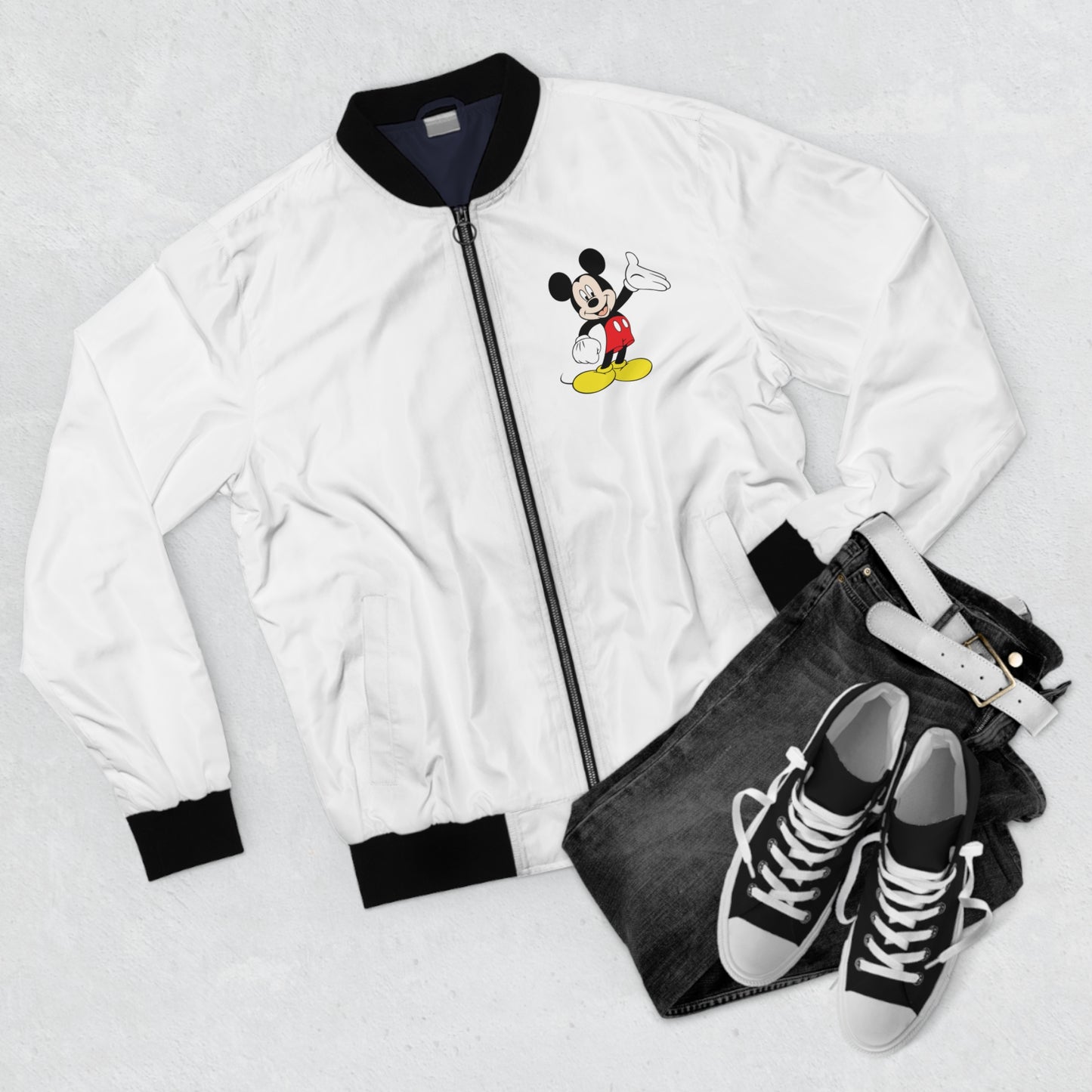 Mickie Mouse Men's Bomber Jacket