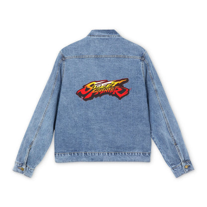 Street Fighter Adult Denim Jacket