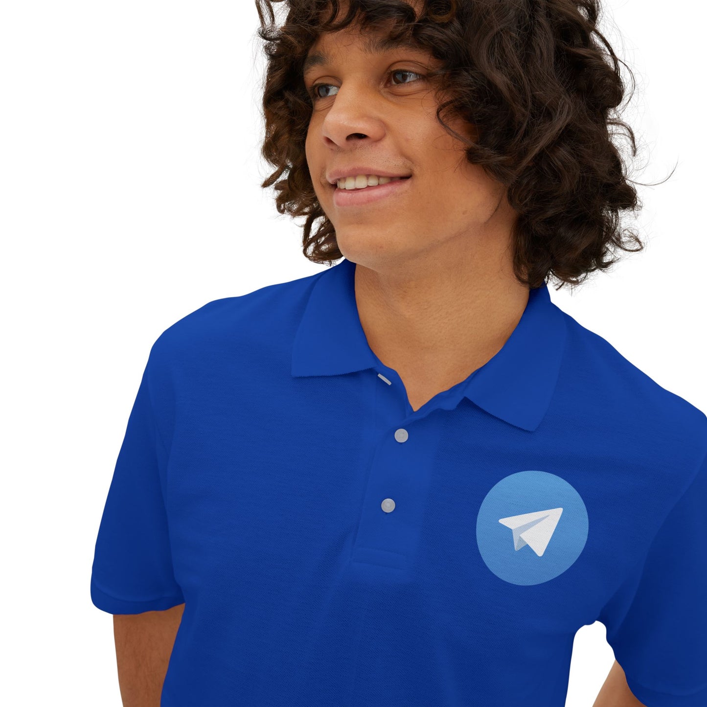 Telegram Polo Shirt