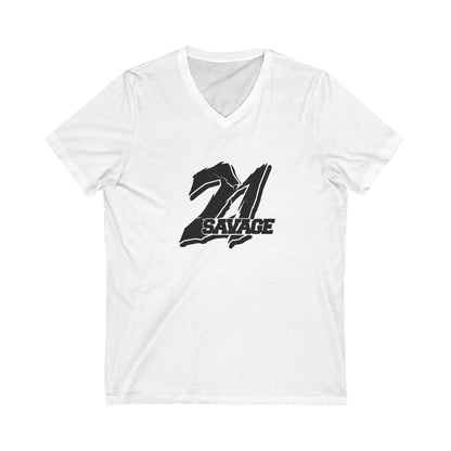 21 Savage Adult V-Neck T-Shirt