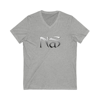 NAS Adult V-Neck T-Shirt