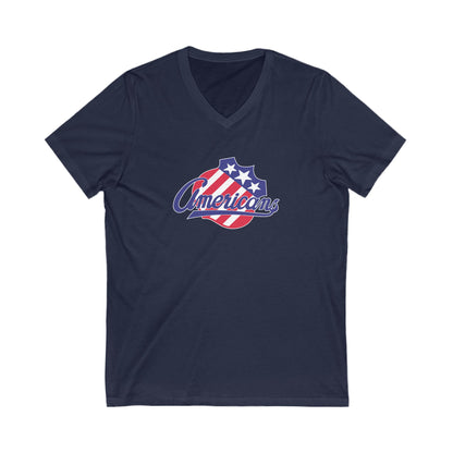 Rochester Americans Adult V-Neck T-Shirt