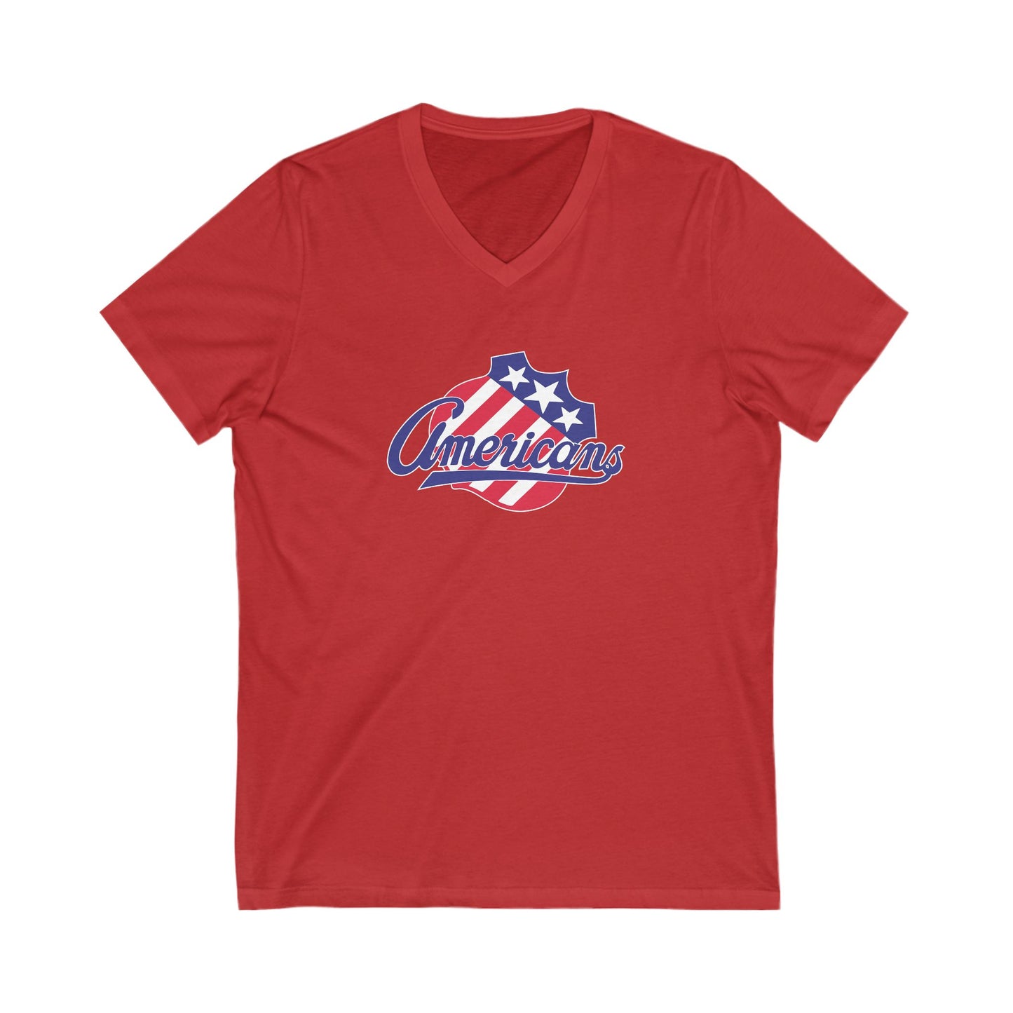 Rochester Americans Adult V-Neck T-Shirt