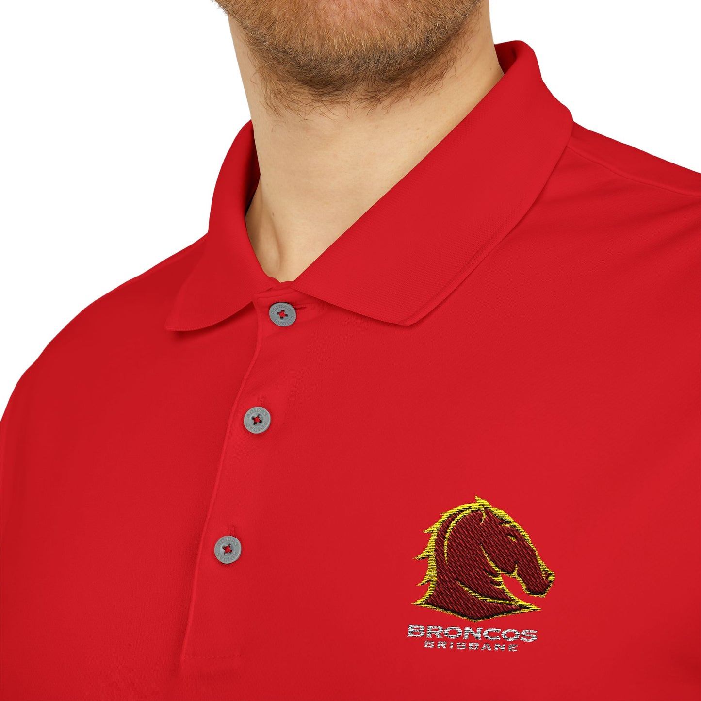 Broncos Brisbane Adidas Performance Polo