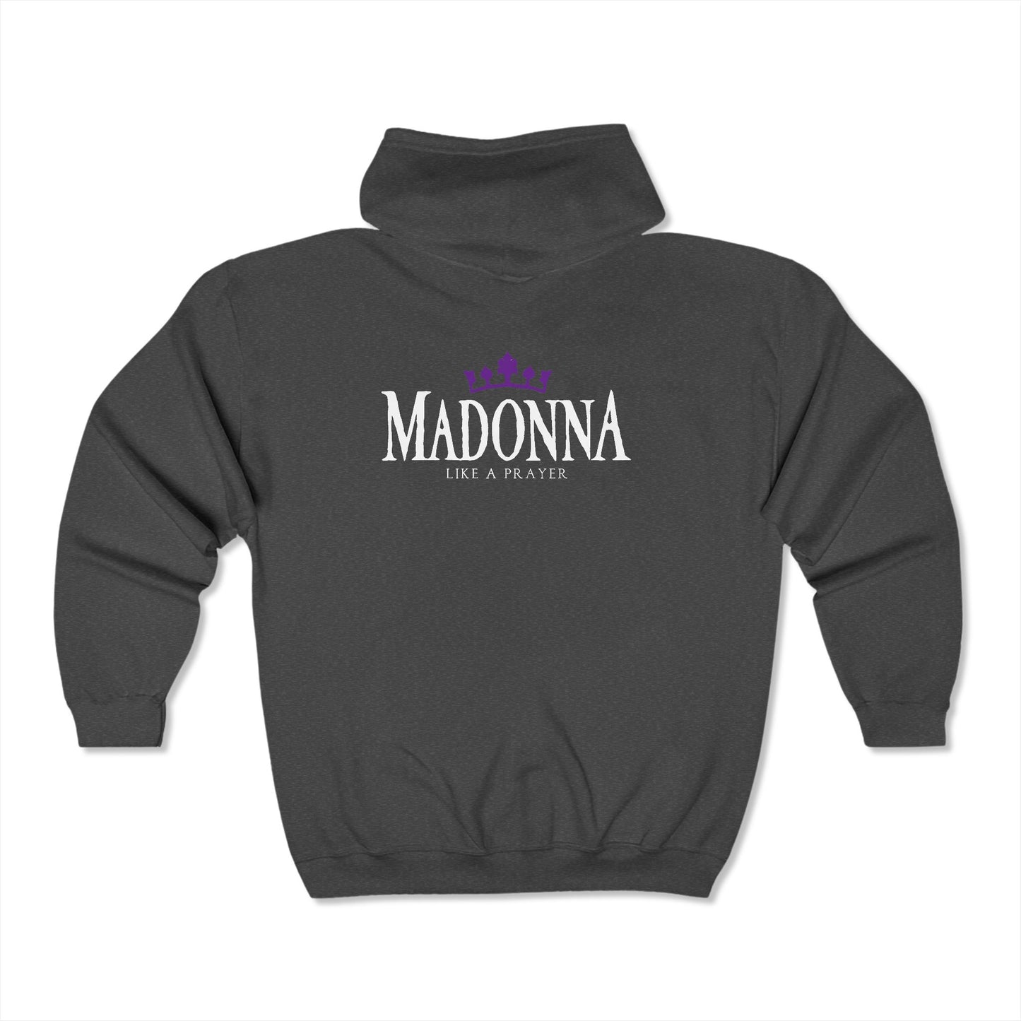 Madonna Like A Prayer Adult Zip-Up Hoodie