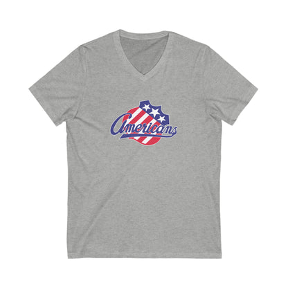 Rochester Americans Adult V-Neck T-Shirt