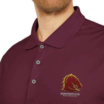 Broncos Brisbane Adidas Performance Polo